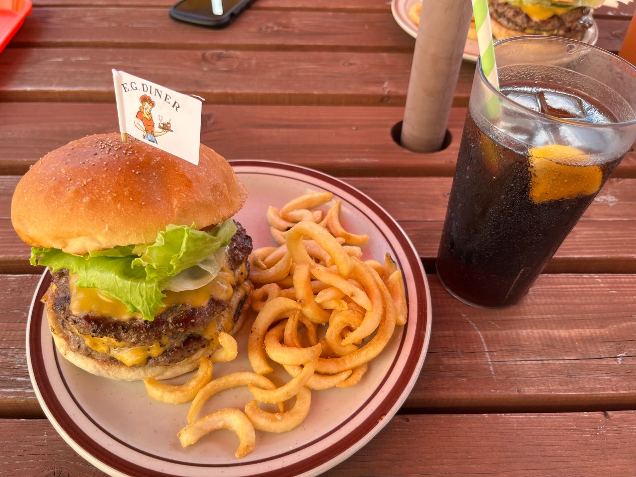 ハンバーガー！！！